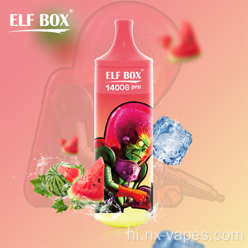 ELF बॉक्स RGB14000 PRO 14000 PUFFS VAPE